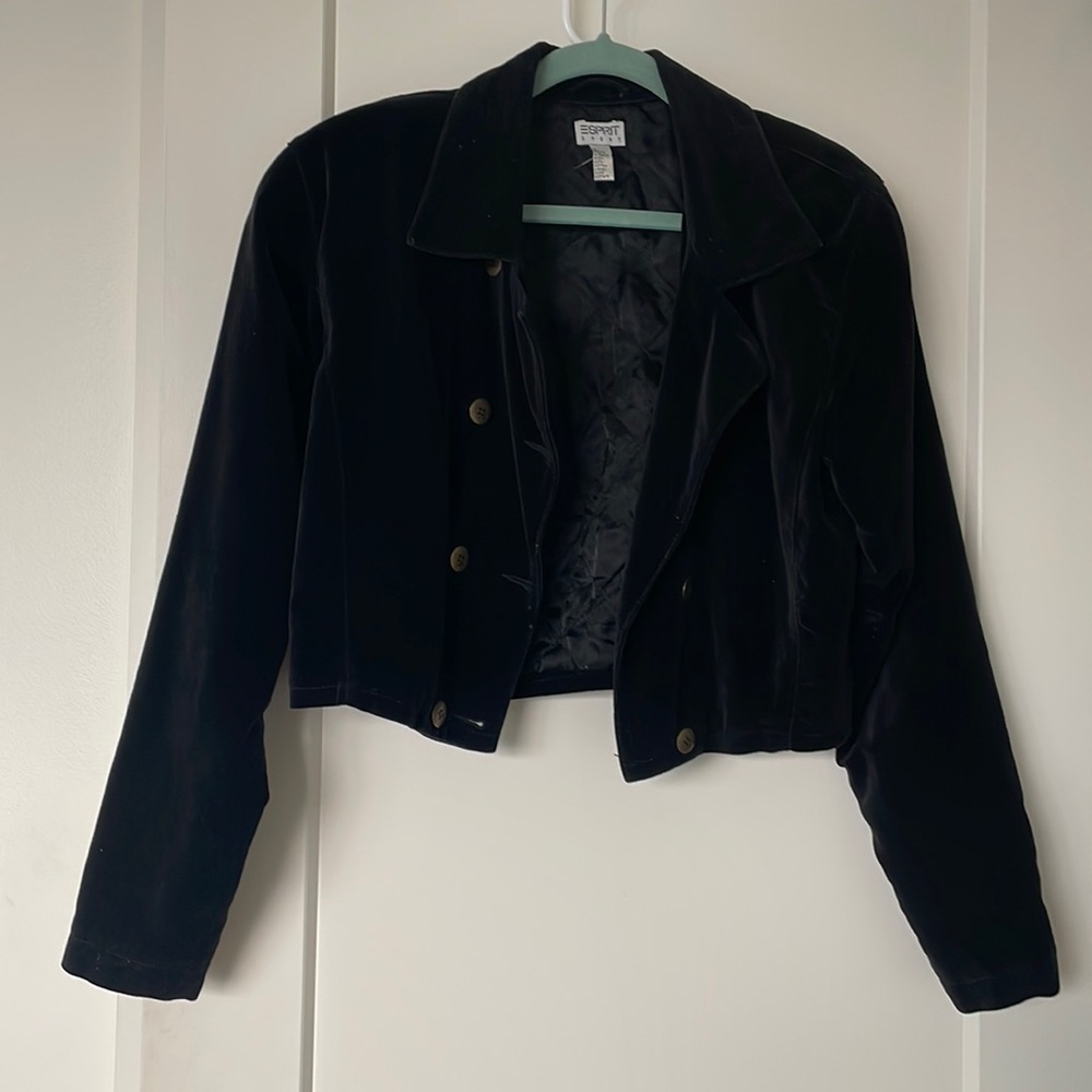 Vintage Esprit velvet jacket